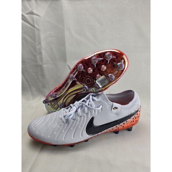 New Men\'s Nike Legend 10 Elite AG PRO OLY P Gray Soccer Cleat HF4829-900 Size 8 main image 4